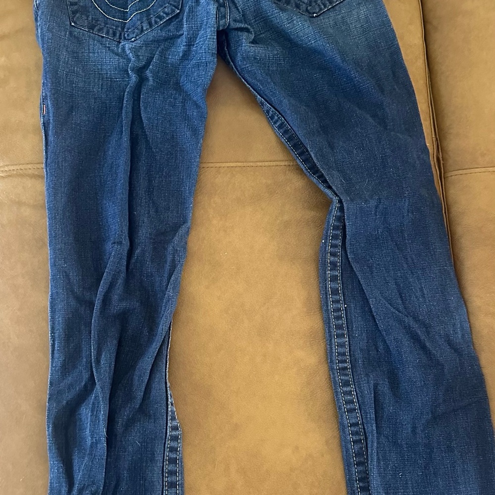 True Religion Bobby Blue Relaxed Jeans Classic Denim